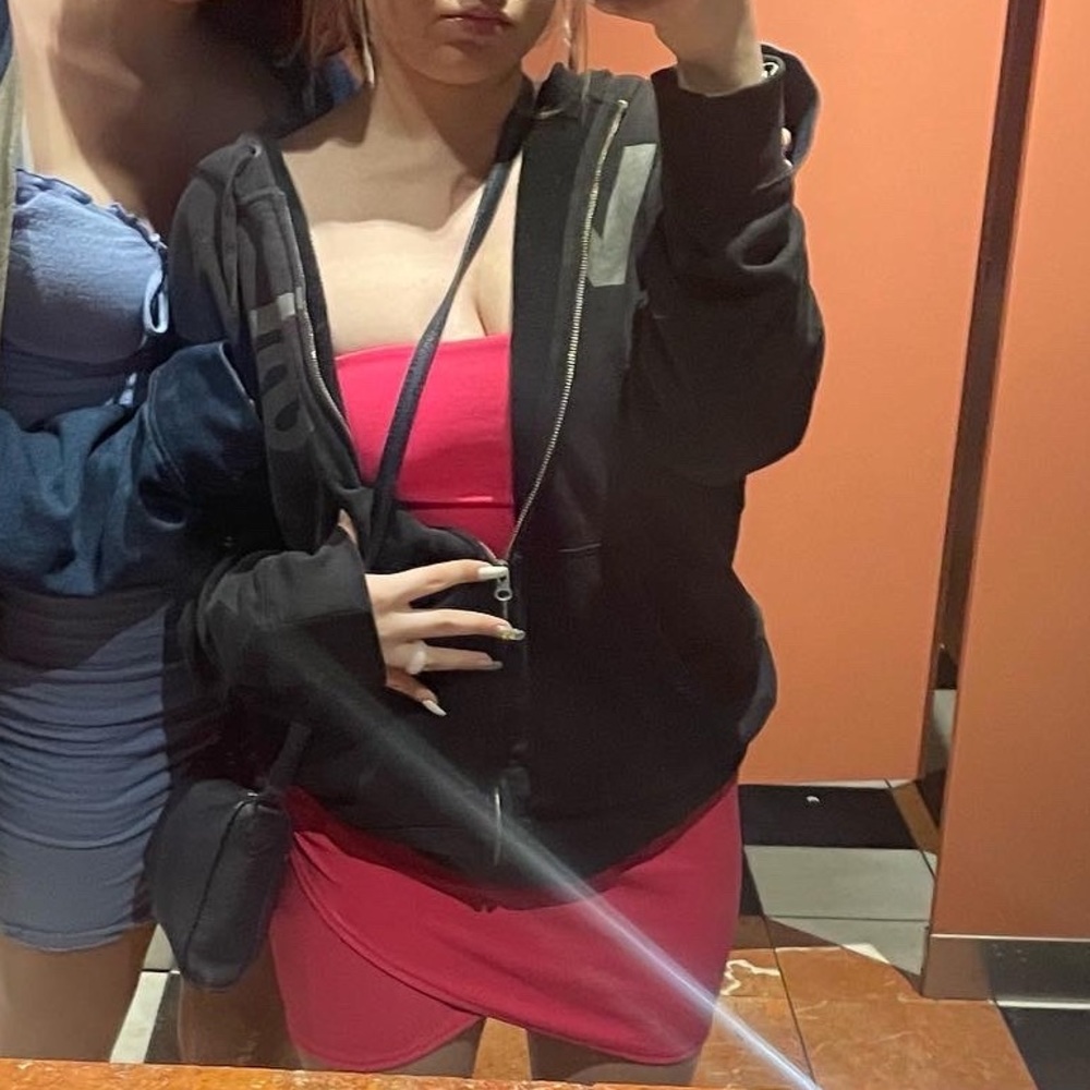 HOT PINK MINI DRESS